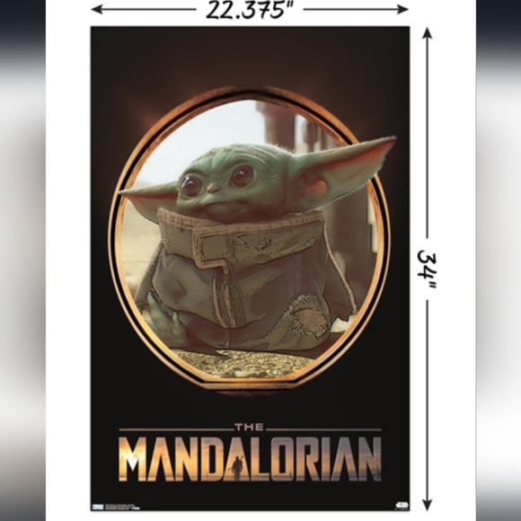 Star Wars: The Mandalorian-The Child Officially Licensed New Wall Poster - Picture 4 of 4
